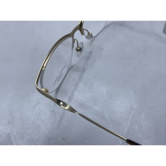 Prodesign Denmark 3128 c.2021 54-16-135 Tortoise and Gold Twist Eyewear Glasses - Picture 3 of 9